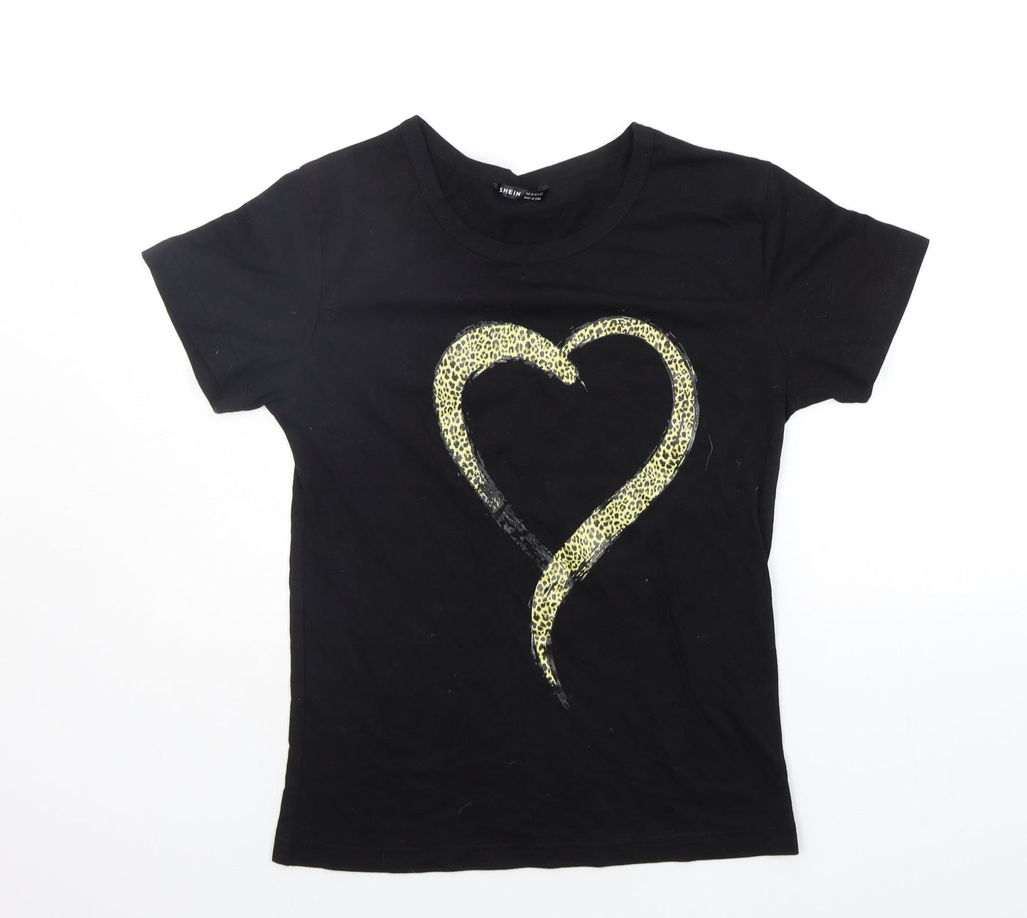 SheIn Womens Black   Basic T-Shirt Size XS