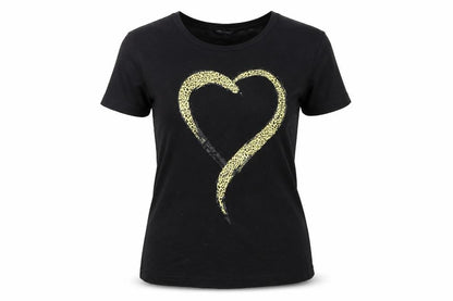 Womens UK Size XS SheIn Black Basic T-Shirt