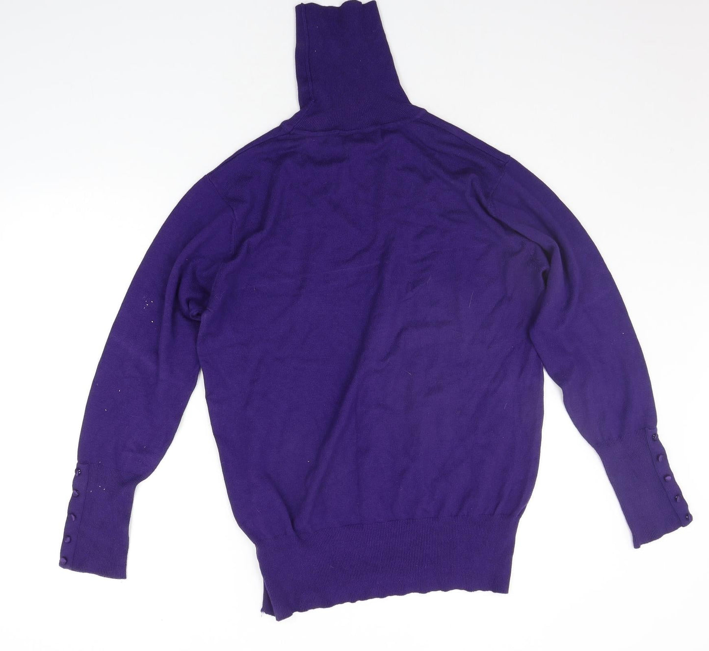 Womens UK Size XL FIRST AVENUE Purple Pullover Jumper