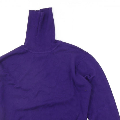 Womens UK Size XL FIRST AVENUE Purple Pullover Jumper