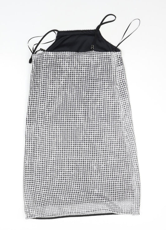 River Island Womens Grey   A-Line  Size 8