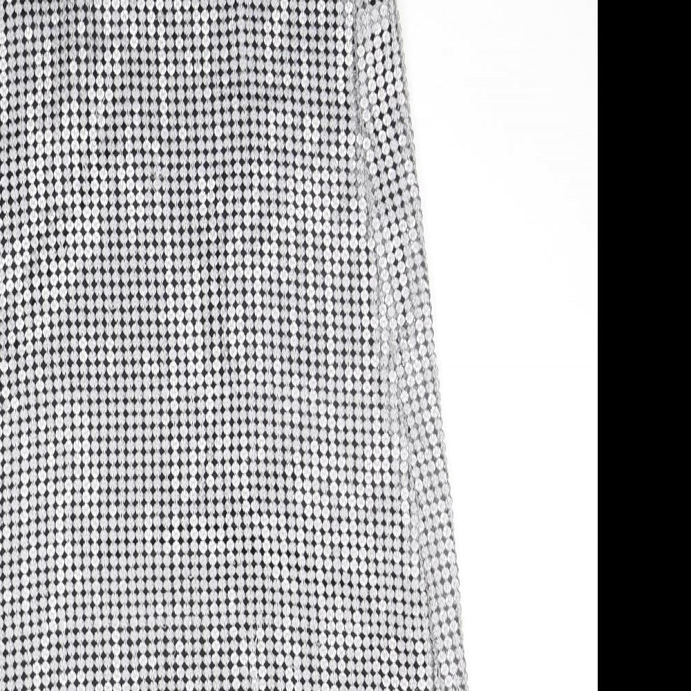 River Island Womens Grey   A-Line  Size 8