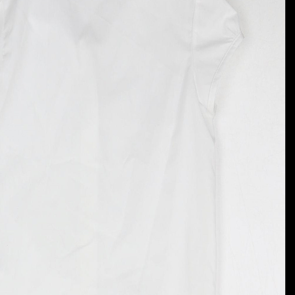 George Girls White   Basic Button-Up Size 4-5 Years