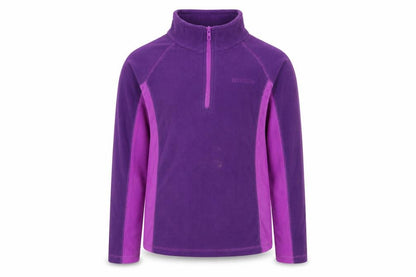 Front view of Mountain Warehouse girls’ purple jumper, size 11-12, years