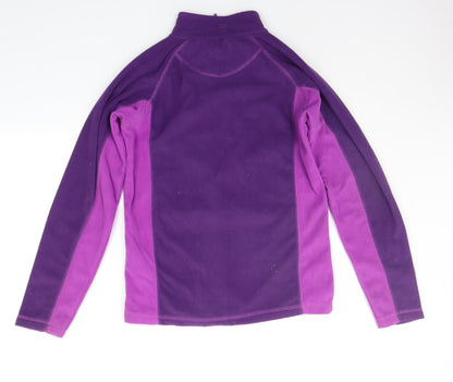moutain warehouse Girls Purple   Pullover Jumper Size 11-12 Years