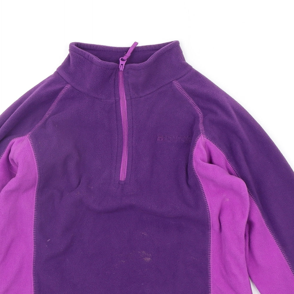 moutain warehouse Girls Purple   Pullover Jumper Size 11-12 Years