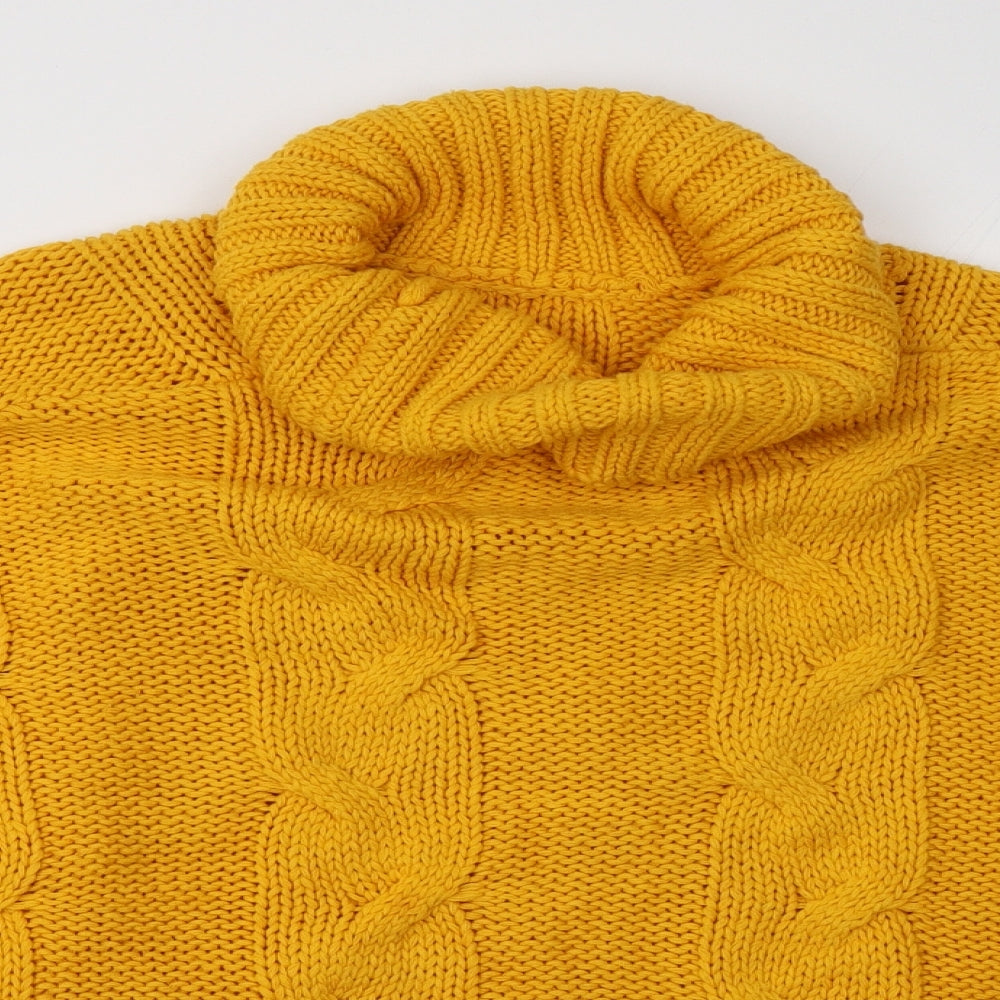 Primark Womens Yellow   Pullover Sweatshirt Size L