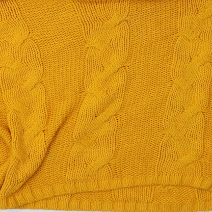 Primark Womens Yellow   Pullover Sweatshirt Size L