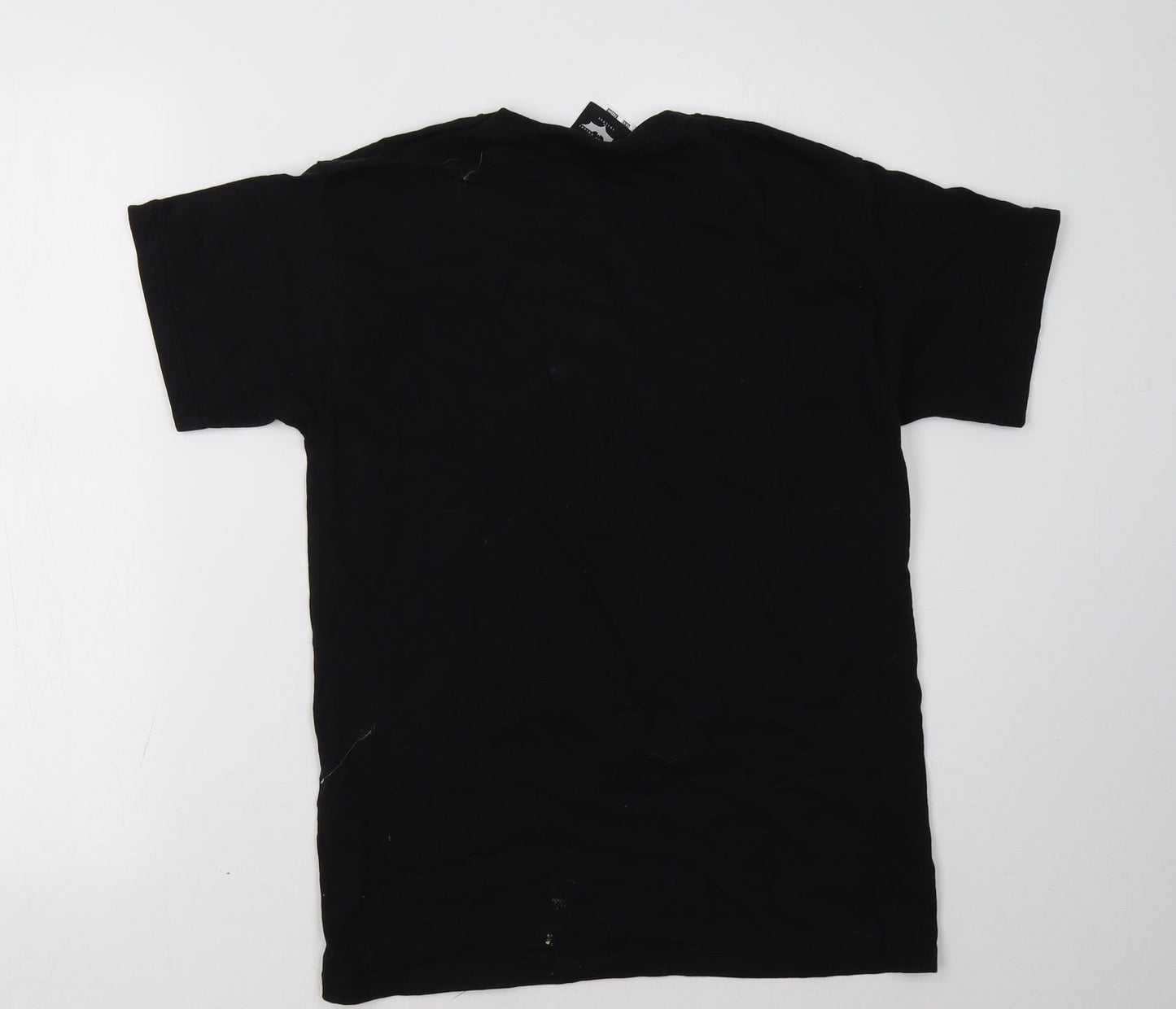 Fruit of the Loom Boys Black   Basic T-Shirt Size 12-13 Years  - the dark knight