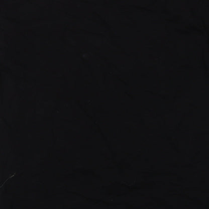 Fruit of the Loom Boys Black   Basic T-Shirt Size 12-13 Years  - the dark knight