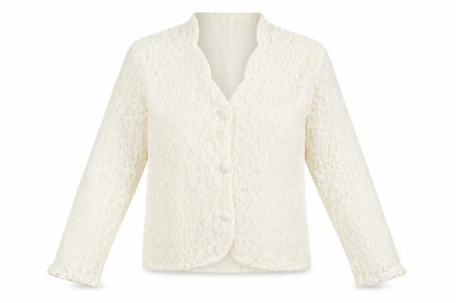 Womens UK Size 12 Burton White Jacket