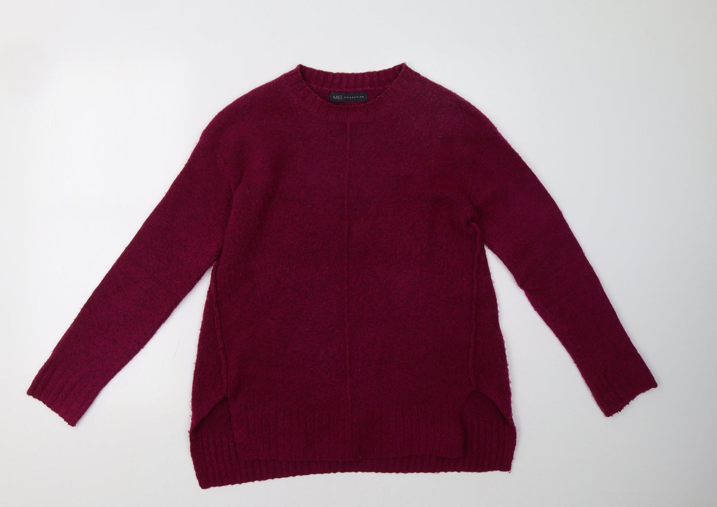 Womens UK Size S Marks and Spencer Purple Pullover Sweatshirt