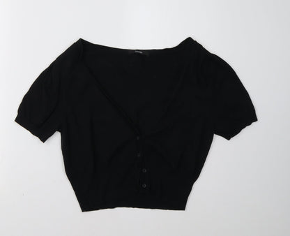 gteorge Womens Black   Cardigan Jumper Size 12