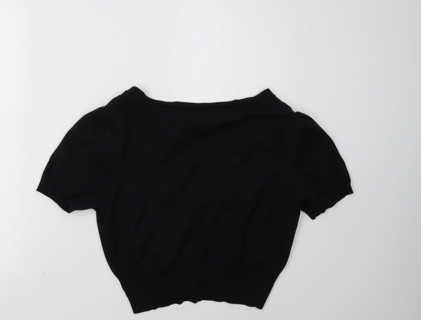 gteorge Womens Black   Cardigan Jumper Size 12