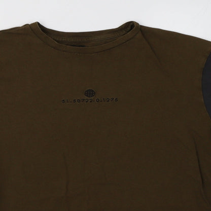 River Island Mens Green    T-Shirt Size S