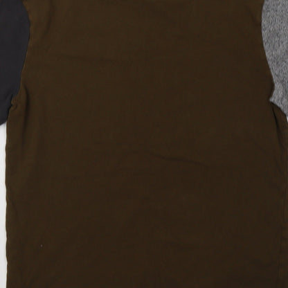 River Island Mens Green    T-Shirt Size S