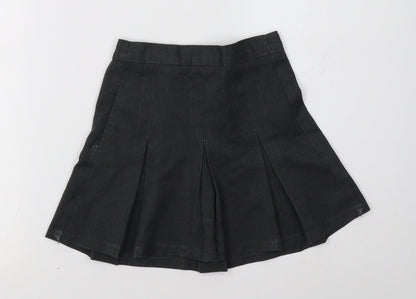 Marks and Spencer Girls Grey   A-Line Skirt Size 4 Years - School Wear