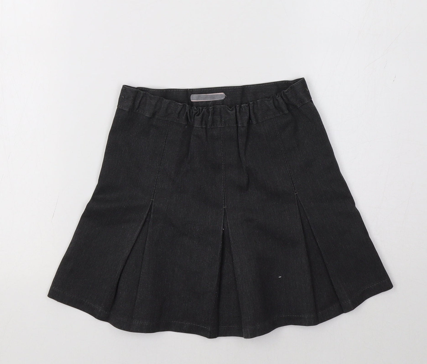Marks and Spencer Girls Grey   A-Line Skirt Size 4 Years - School Wear