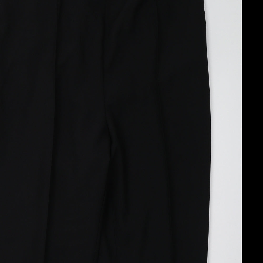 slimma Womens Black   Trousers  Size 46 L30 in