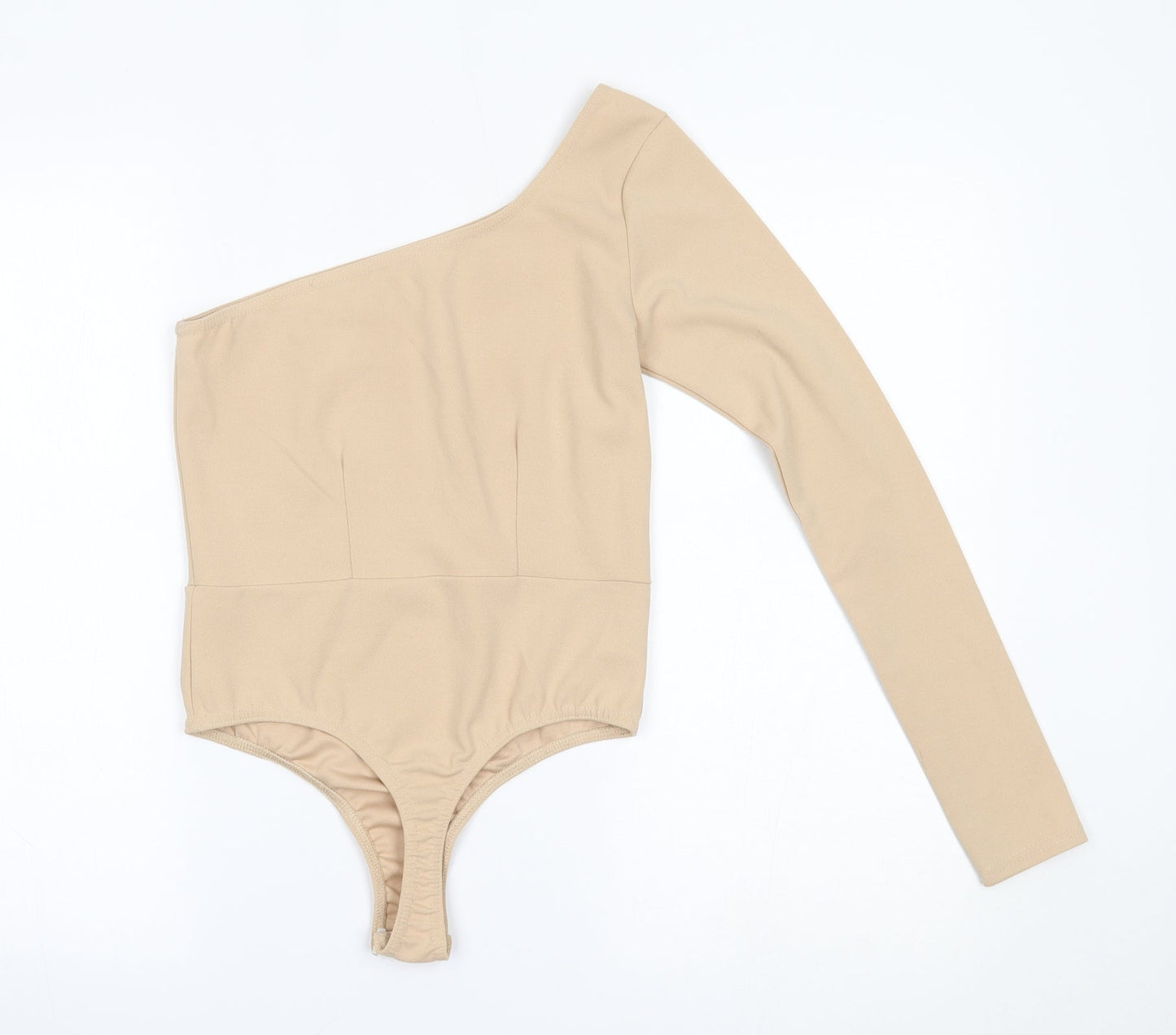 In the Style Womens Beige   Bodysuit One-Piece Size 8