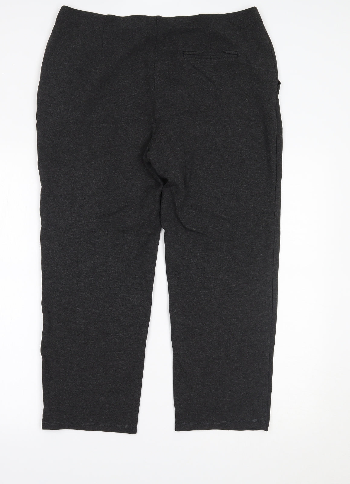Womens UK Size 16 Marks and Spencer Regular Fit  Grey Trousers