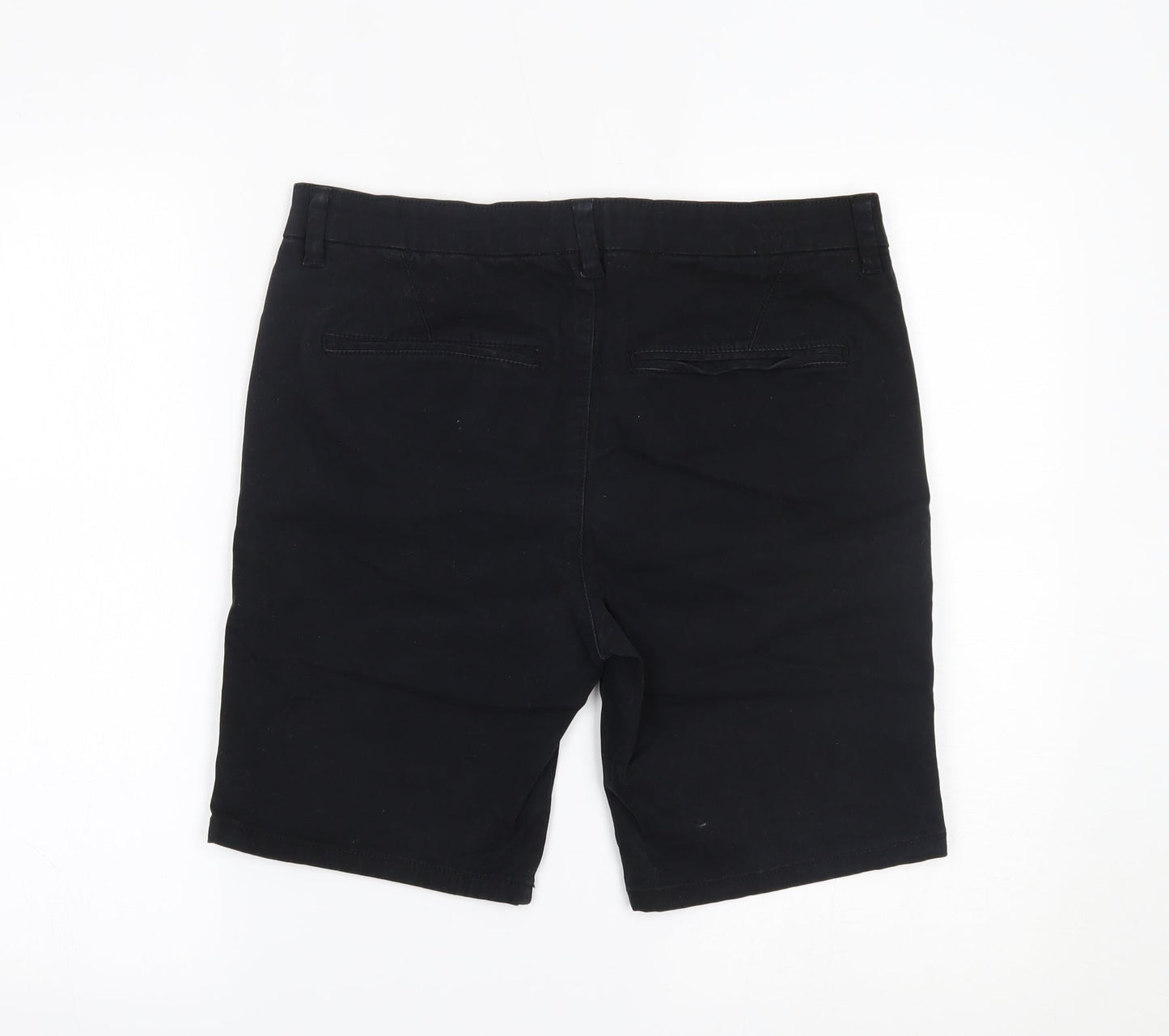 Topman Womens Black   Chino Shorts Size 32