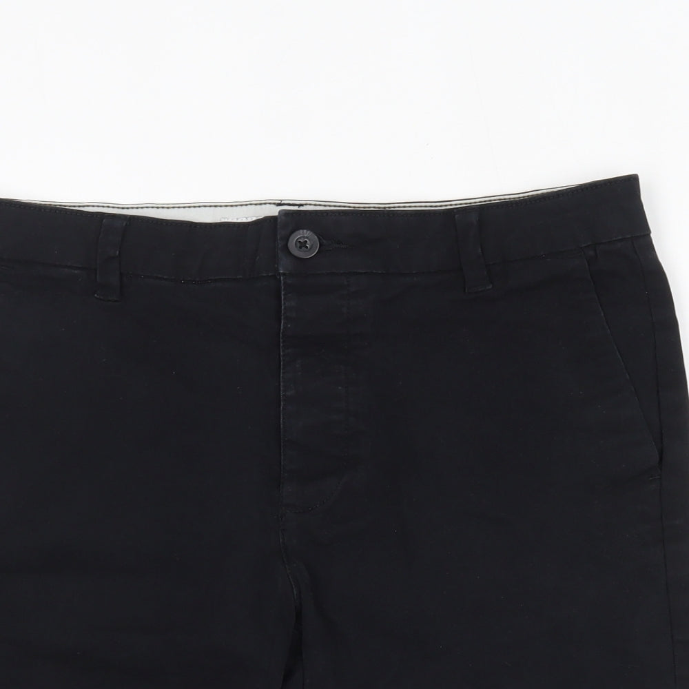 Topman Womens Black   Chino Shorts Size 32