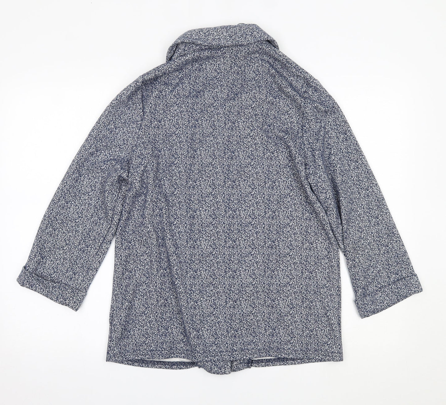 Womens UK Size 14 New Look Blue Cardigan Jumper