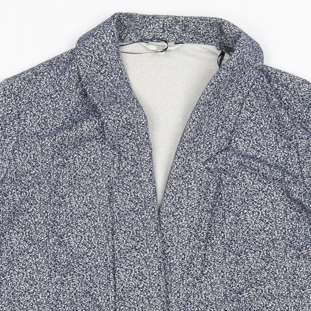 Womens UK Size 14 New Look Blue Cardigan Jumper