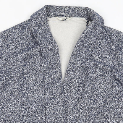 Womens UK Size 14 New Look Blue Cardigan Jumper