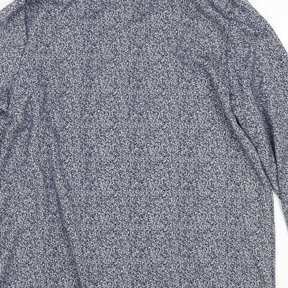 Womens UK Size 14 New Look Blue Cardigan Jumper