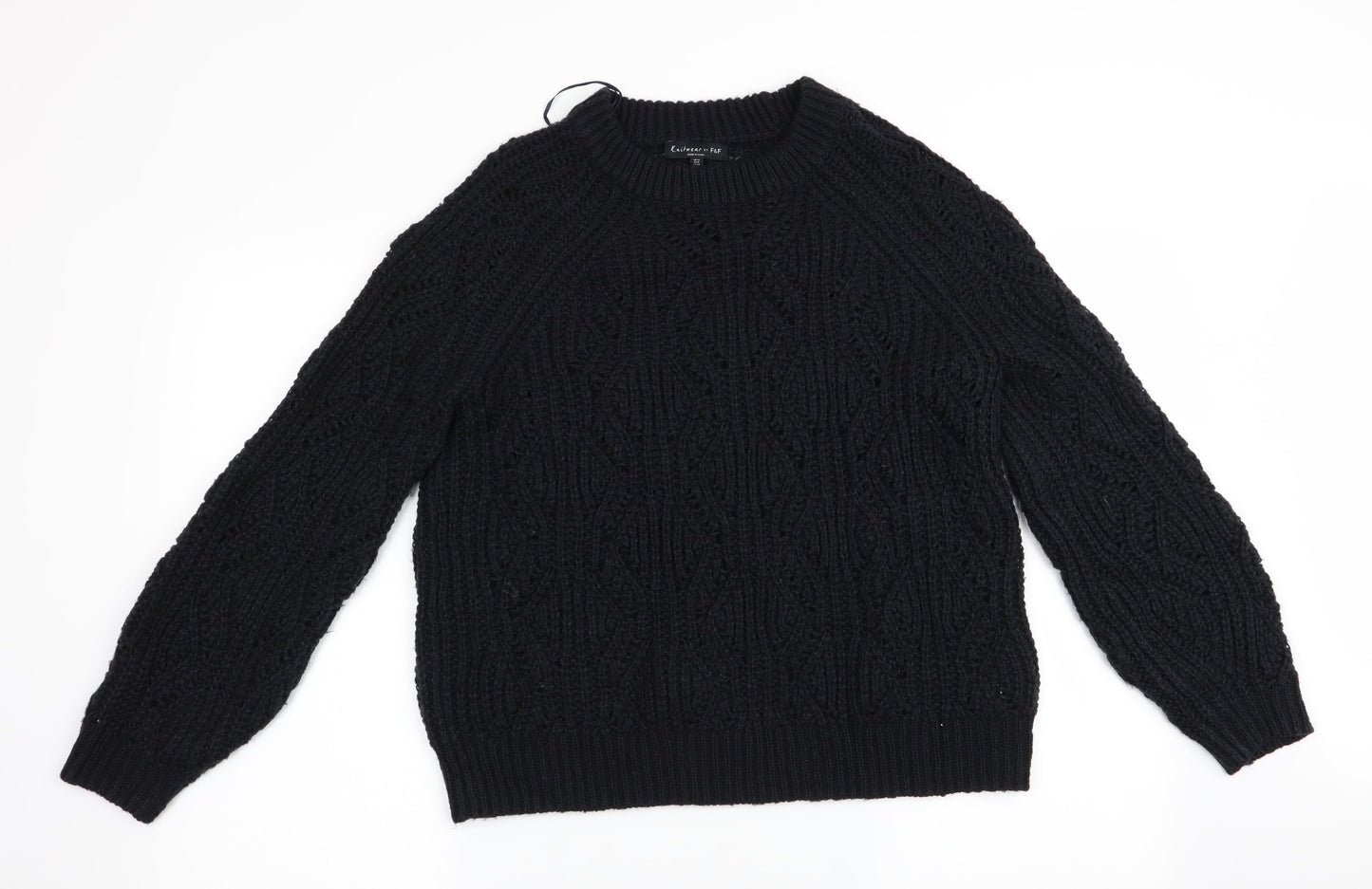 Womens UK Size 12 Florence and Fred Black Pullover Jumper