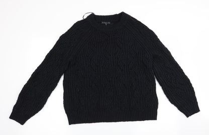 Womens UK Size 12 Florence and Fred Black Pullover Jumper