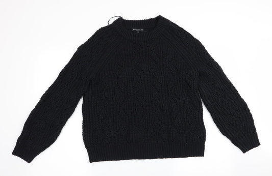 Womens UK Size 12 Florence and Fred Black Pullover Jumper