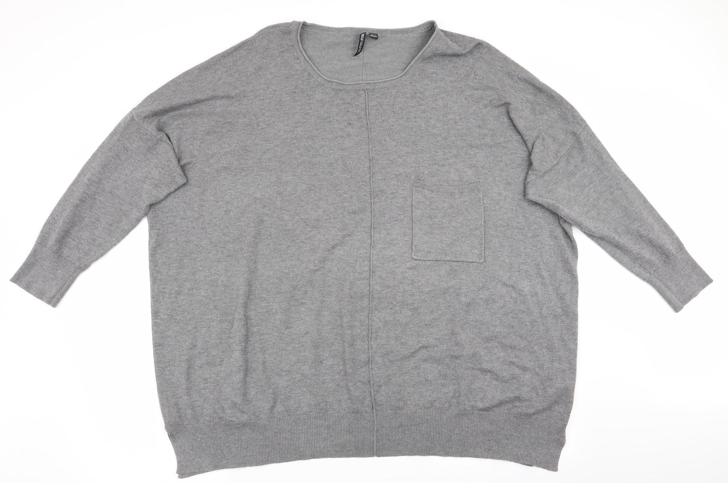 Womens UK Size  Capsule Grey Pullover Jumper
