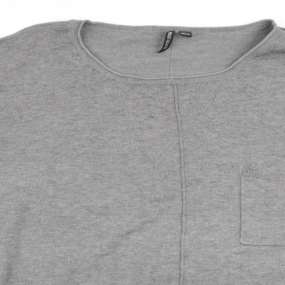 Womens UK Size  Capsule Grey Pullover Jumper