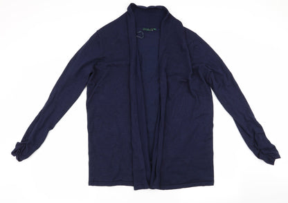 Charles Vogele Womens Blue   Cardigan Jumper Size L  - Longline Cardigan