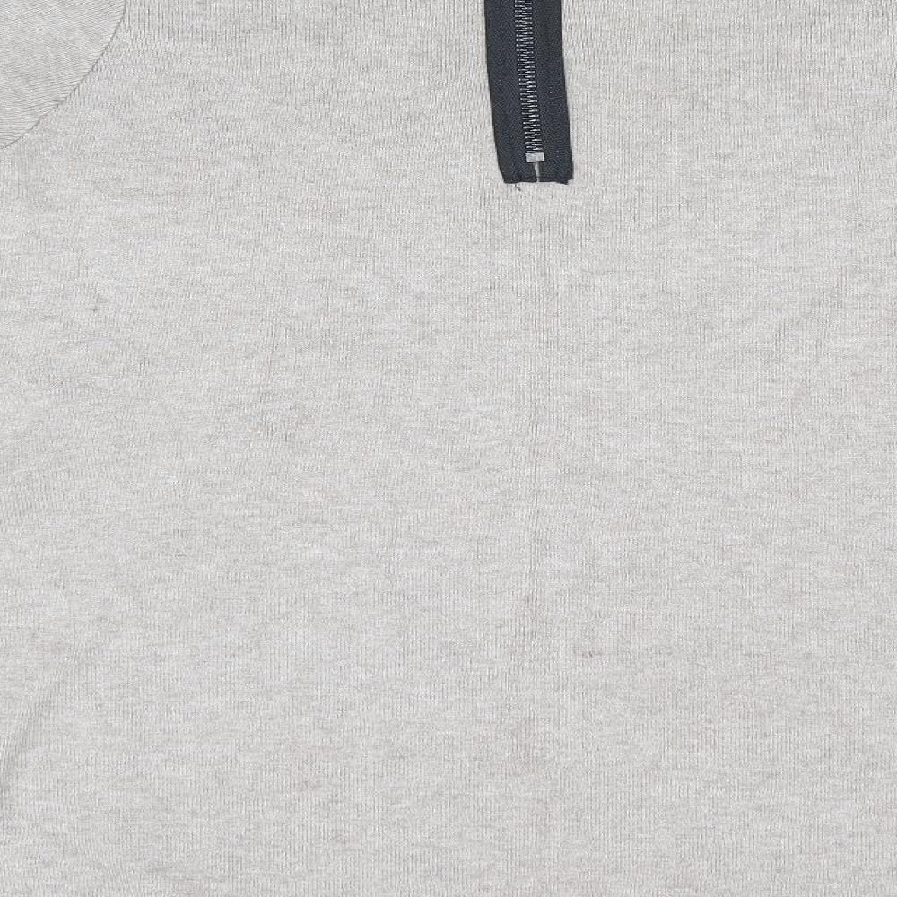 Womens UK Size 8 Zara Beige Pullover Jumper