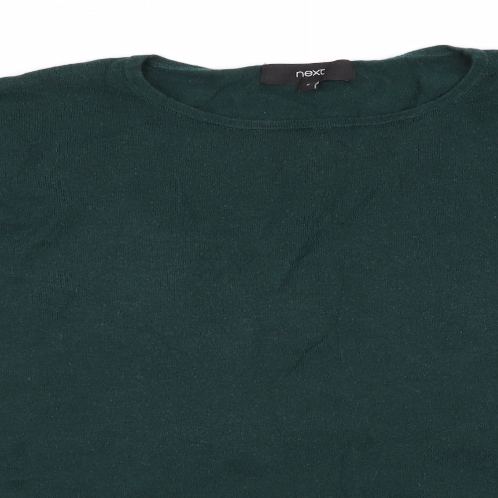 Womens UK Size 6 NEXT Green Pullover Jumper