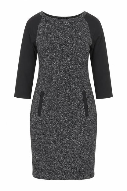 Marks and Spencer Womens Grey Colourblock  Bodycon  Size 10
