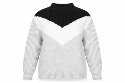 Womens UK Size M Papaya Grey Pullover Jumper