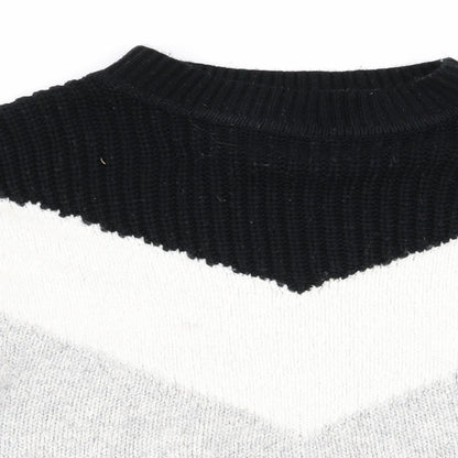Womens UK Size M Papaya Grey Pullover Jumper