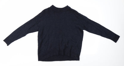 Womens UK Size M H&M Blue Pullover Jumper