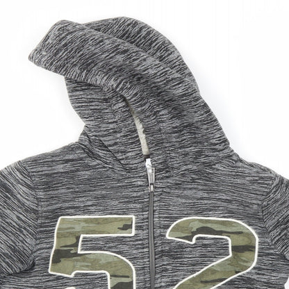 Palomino Boys Grey   Full Zip Hoodie Size 8 Years