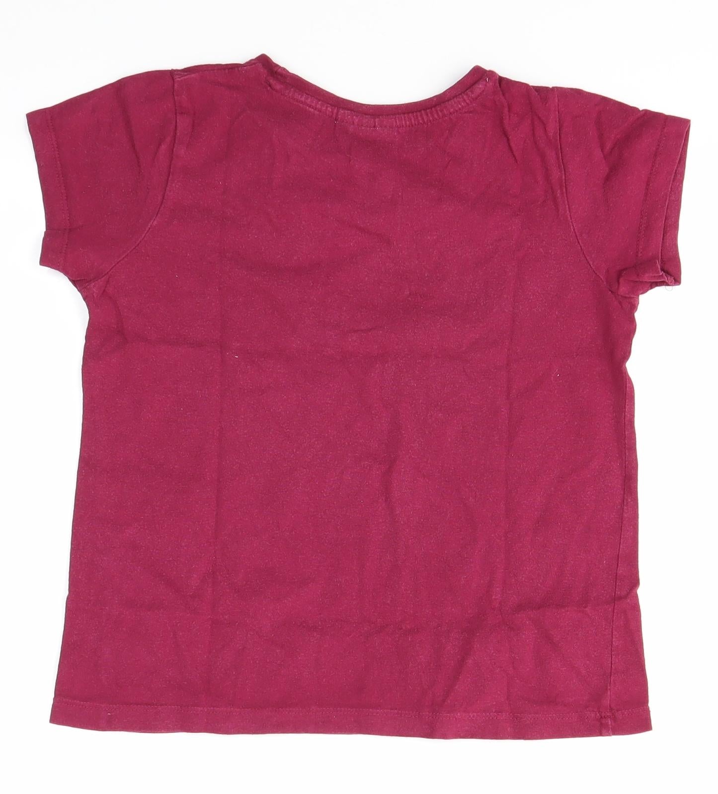 Dragon Ball Z Girls Pink   Basic T-Shirt Size 7-8 Years  - Hogwarts