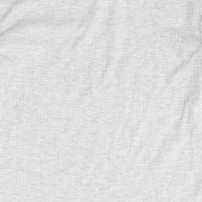 Brand and care label for George girls’ grey basic blouse, size 6-7, years