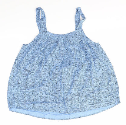 Womens UK Size 6 NEXT Blue Basic Blouse