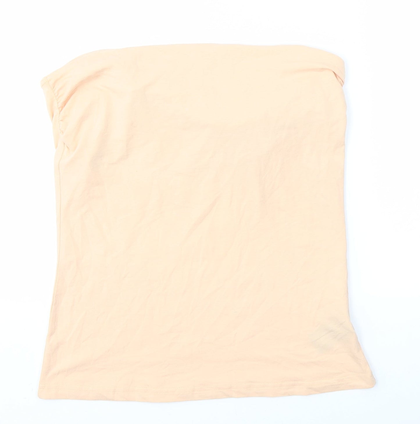 Womens UK Size L H&M Orange Basic Blouse