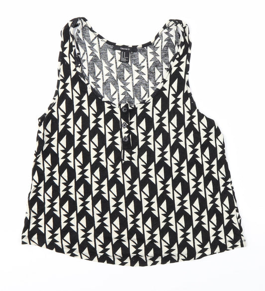 FOREVER 21 Womens Multicoloured   Basic Tank Size M