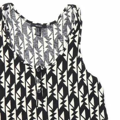 FOREVER 21 Womens Multicoloured   Basic Tank Size M